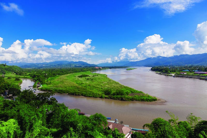 The Golden Triangle is the area intersecting Thailand, Myanmar and Laos known for producing opium. u00e2u20acu201d TODAY pic