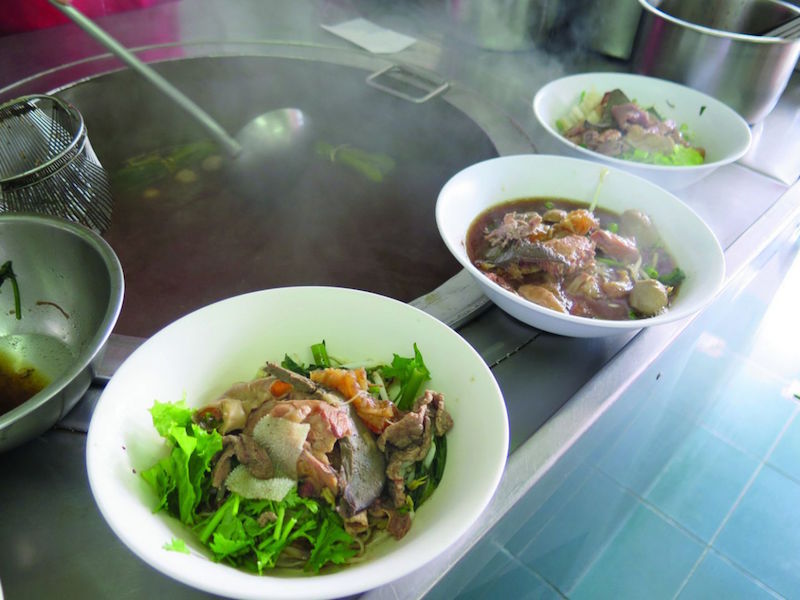 Piping hot bowls of Rod Yiam Beef Noodles for your slurping pleasure. — TODAY pic