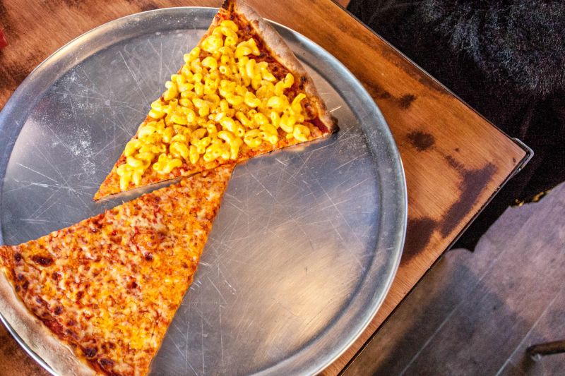Pizza, including pizza topped with macaroni and cheese, is one of the latest offerings in South Korea. ― Picture by Dave Hazzan/Zester Daily