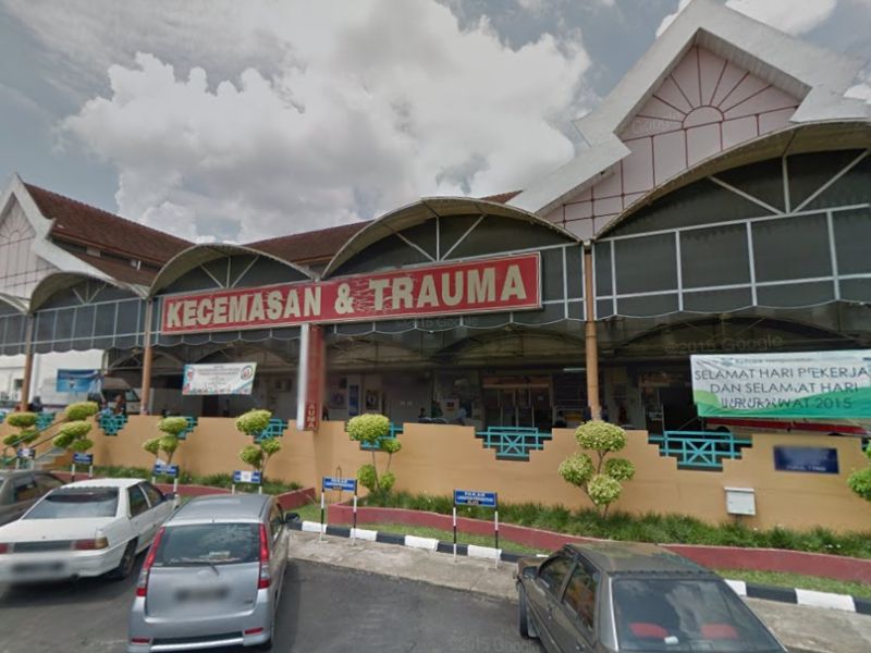 Mangsa potong kemaluan masih menerima rawatan lanjut di Hospital Raja Perempuan Zainab II, Kota Baru. u00e2u20acu201d Foto paparan skrin Google Street View