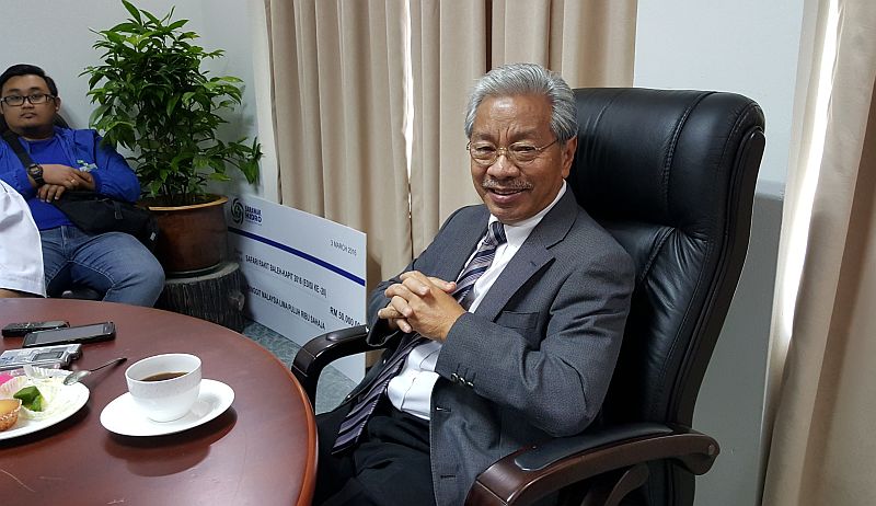 PRS president Tan Sri Dr James Masing says Chief Minister Tan Sri Adenan Satem has sent out a message to State BN parties to be prepared for the May state elections. March 3, 2016. u00e2u20acu201dPicture by Sulok Tawie