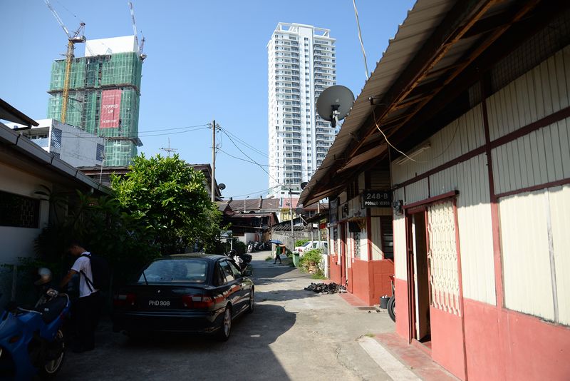 The 200-year-old Kampung Siam is facing demolition by its landowner that has issued notices for the residents to move out. u00e2u20acu201d Picture by KE Ooi