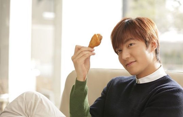 Lee Min-ho is the official spokesperson for the famous South Korean fried chicken restaurant franchise. u00e2u20acu201d Handout via TheHive.Asian