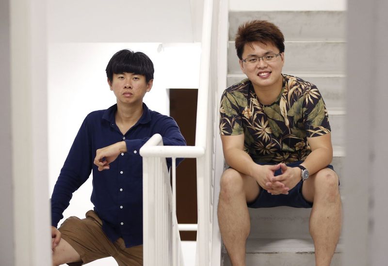 Photographers Samuel He and Sam Chin are still on the lookout for Singaporeans with the name Lee Kuan Yew. u00e2u20acu201d TODAY pic