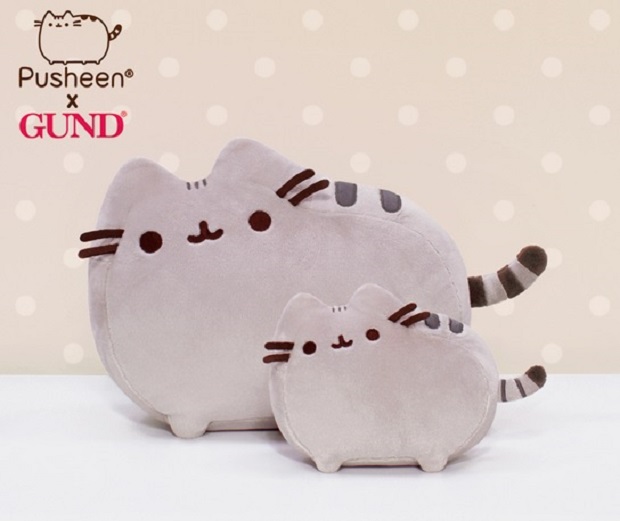 An image shared on Pusheen the Catu00e2u20acu2122s official Twitter account shows the plush toys created in collaboration with Gund. 