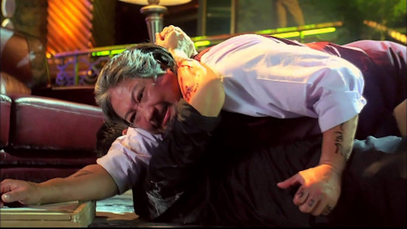 Taking on a bad guy role wasn't so bad for Sammo Hung. — Handout via CinemaOnline