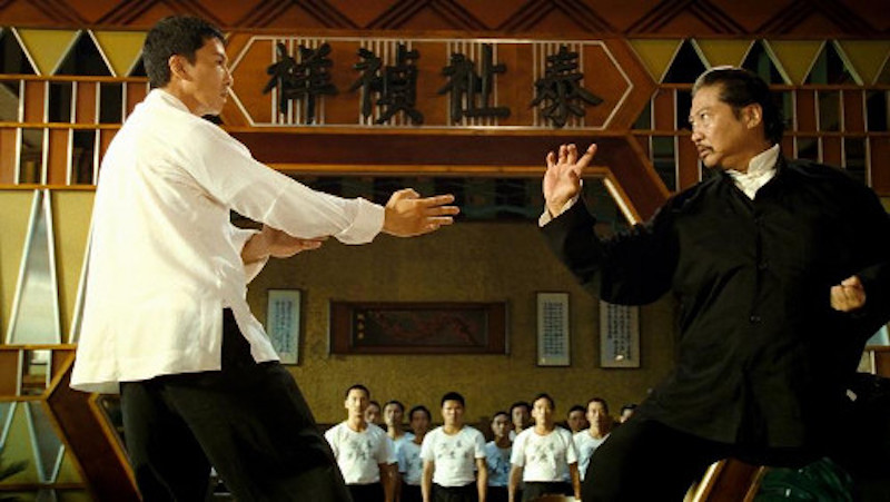 Sammo Hung takes on Donnie Yen during a memorable duel in ‘Ip Man 2’. — Handout via CinemaOnline