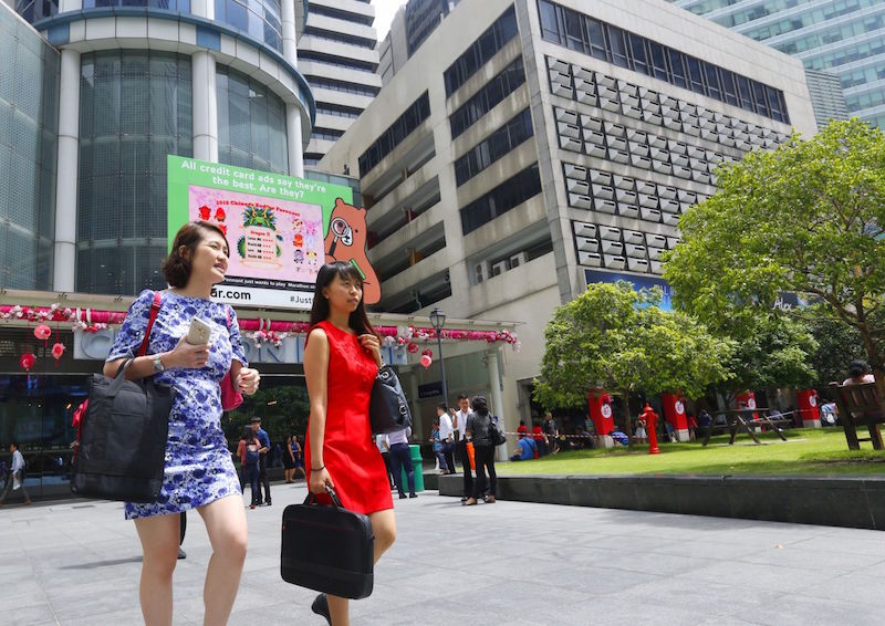 The slowing economy and its impact on the job market are the top concerns for Singaporeans. u00e2u20acu201d TODAY pic