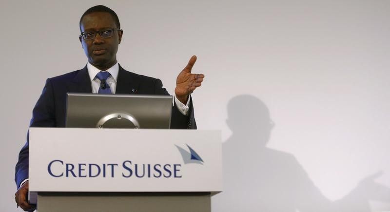 Chief Executive Tidjane Thiam of Swiss bank Credit Suisse addresses the annual news conference in Zurich February 4, 2016. u00e2u20acu201d Reuters pic 