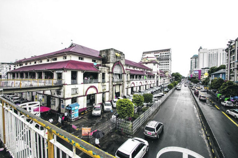 The Sule Boulevard with famous Bogyoke Market. The market, named after the father of Democracy icon Aung San Suu Kyi, is a popular tourist destination in Yangon. — TODAY pic