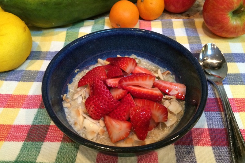 Quinoa breakfast bowl. ― Brooke Jackson/Reuters pic