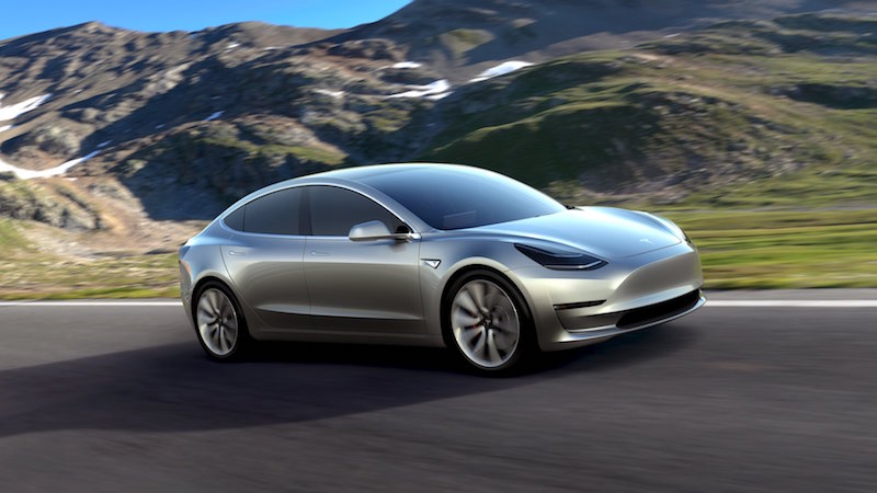 A Tesla Motors mass-market Model 3 electric car is seen in this handout picture from Tesla Motors on March 31, 2016. u00e2u20acu201d Reuters picn