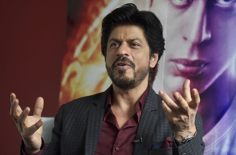 Bollywood actor Shah Rukh Khan speaks during an interview with Reuters at Madame Tussauds in London, Britain April 13, 2016. u00e2u20acu201d Reuters picn