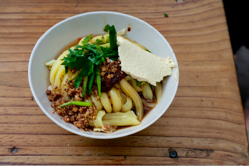 If you are looking for a quick snack, try ji doug liang fen, or chickpea u00e2u20acu02dccold noodles.u00e2u20acu2122 u00e2u20acu201d Picture by Josh Wand/Zester Daily via Reutersn