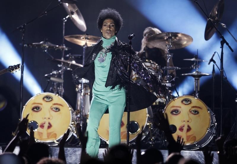 Prince performs during the Billboard Music Awards at the MGM Grand Garden Arena in Las Vegas May 19, 2013. u00e2u20acu201d Reuters pic