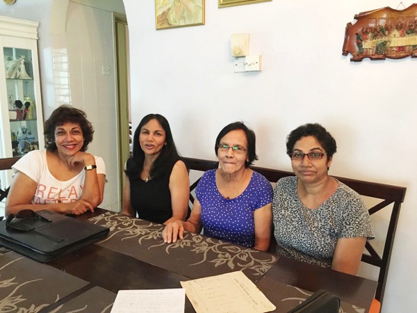 (From left) Jean, Milly, Adeline, Cynthia. — Malay Mail pix