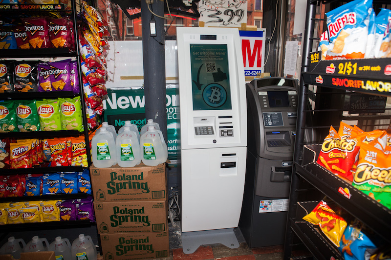 A Bitcoin ATM at Sonnyu00e2u20acu2122s Grocery in New York January 14, 2016. u00e2u20acu201d Picture by Danny Ghitis/The New York Timesn