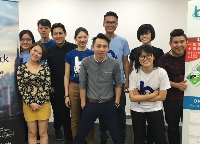The Biztory team, with founder and CEO Bryan Soong (centre). u00e2u20acu201d DNA pic