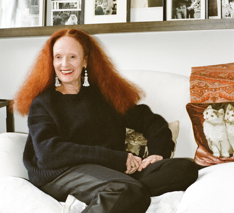 Grace Coddington, creative director at large for u00e2u20acu02dcVogueu00e2u20acu2122 magazine, in her apartment in New York April 4, 2016. u00e2u20acu201d Picture by Clement Pascal/The New York Timesn