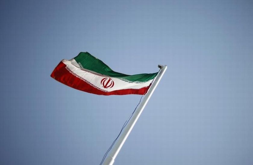 An Iranian national flag flutters in Tehran April 15, 2011. u00e2u20acu2022 AFP pic