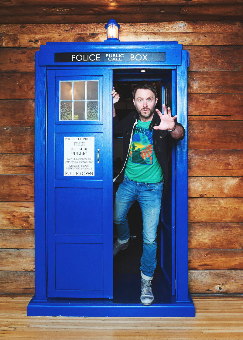 Chris Hardwick at his home in Los Angeles, March 28, 2016. — Jake Michaels/The New York Times pic