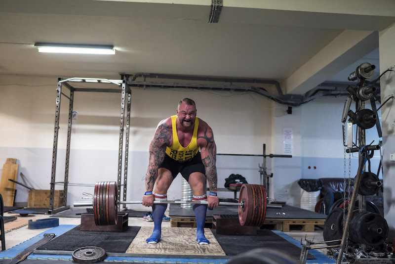 ‘You can’t just be strong,’ Bjornsson said. ‘You have to be quick. You have to have flexibility.’ — Picture by Bara Kristinsdottir/The New York Times
