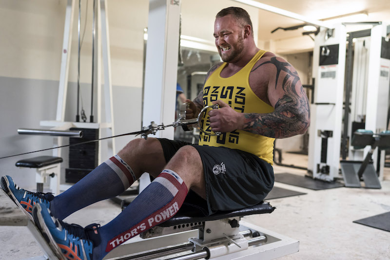 Hafthor Julius Bjornsson, the strongman and u00e2u20acu02dcGame of Thronesu00e2u20acu2122 actor, at Jakabol, a gym in Reykjavik, Iceland, December 28, 2015. u00e2u20acu201d Picture by Bara Kristinsdottir/The New York Timesn