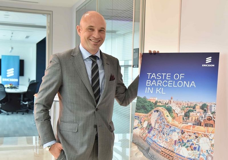 Head of Ericsson Malaysia and Sri Lanka, Todd Ashton, says smartphone subscription across Malaysia is expected to grow 1.5 times from now until 2020. u00e2u20acu2022 DNA pic