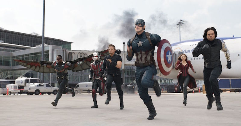 #TeamCap are off and running for their Singapore leg, which is part of the u00e2u20acu02dcCaptain America: Civil Waru00e2u20acu2122 global tour. u00e2u20acu201d Handout via TODAY