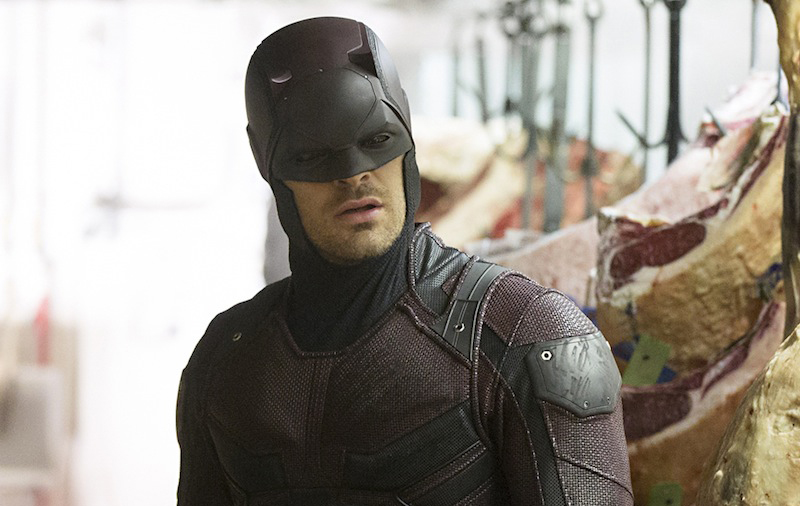 Charlie Cox in full 'Daredevil' costume. u00e2u20acu201d Picture courtesy of Netflix