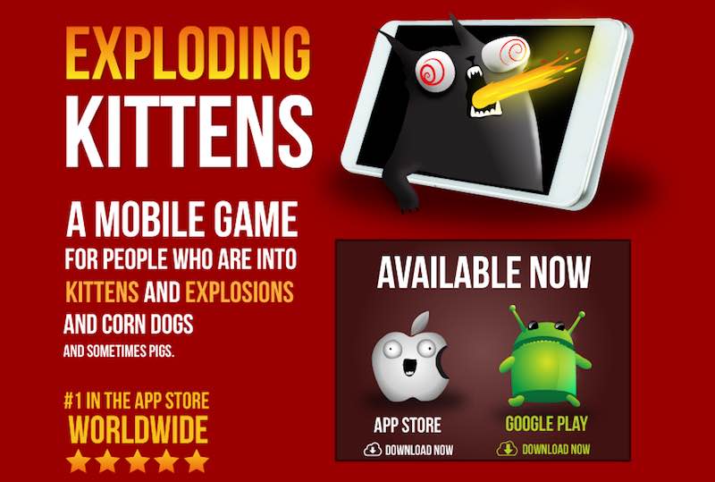 Exploding Kittens Ios Exploding Kittens now on Android, now everyone can blow up cats | Malay ...