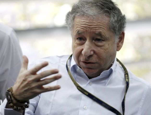 Formula One u00e2u20acu201c Bahrain F1 Grand Prix u00e2u20acu201c Sakhir, Bahrain u00e2u20acu201c 02/04/16 u00e2u20acu201c FIA president Jean Todt speaks to the media ahead of the third practice session. REUTERS/Hamad I Mohammed