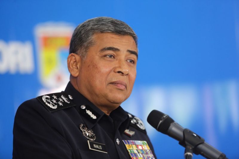 IGP Tan Sri Khalid Abu Bakar, April 25, 2016. u00e2u20acu2022 Picture by Choo Choy May