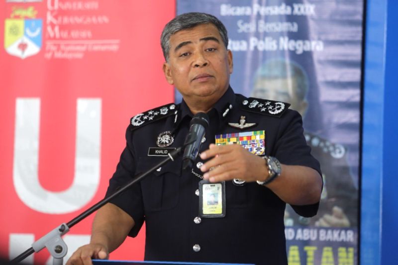 IGP Tan Sri Khalid Abu Bakar, April 25, 2016. u00e2u20acu2022 Picture by Choo Choy May