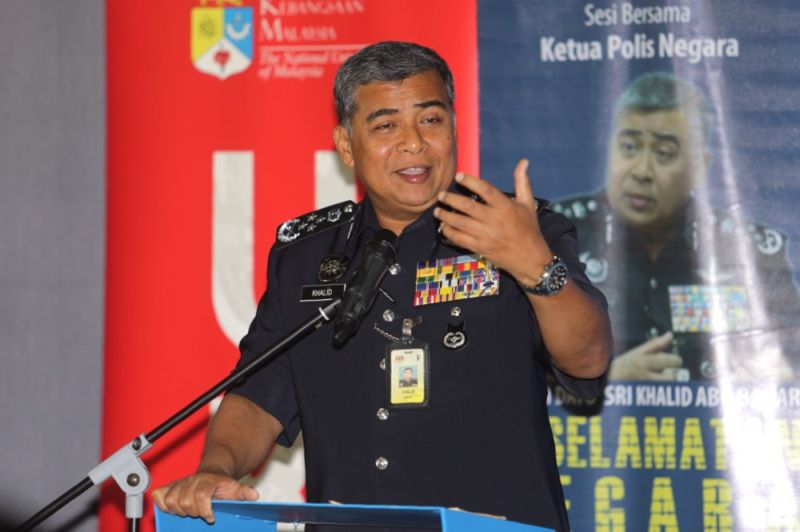 IGP Tan Sri Khalid Abu Bakar, April 25, 2016. u00e2u20acu2022 Picture by Choo Choy May