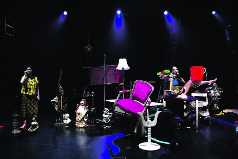 The Studios' Intrusions by Jack Yam, Lime Pixels courtesy of Esplanade u00e2u20acu201c Theatres on the Bay. u00e2u20acu201d TODAY pic