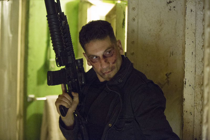 Jon Bernthal as the Punisher in u00e2u20acu02dcMarvelu00e2u20acu2122s Daredevilu00e2u20acu2122. u00e2u20acu201d Picture courtesy of Netflix