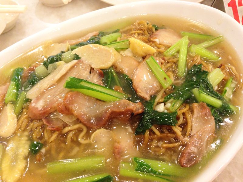 ‘Beaufort mee’ is ultimately a ‘wet fried’ or ‘goreng basah’ noodle, doused with thick chicken and garlic gravy. ― Picture by Julia Chan