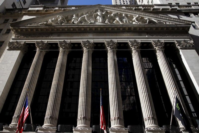 The New York Stock Exchange building is seen from Broad Street in Lower Manhattan in New York. u00e2u20acu2022 Reuters pic