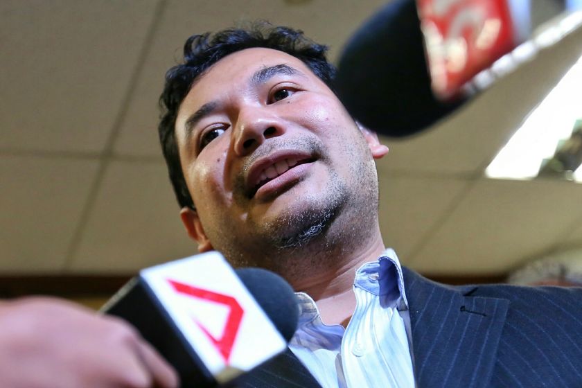 PKRu00e2u20acu2122s Rafizi Ramli will be charged in court tomorrow morning, April 8, 2016. u00e2u20acu2022 Picture by Saw Siow Feng