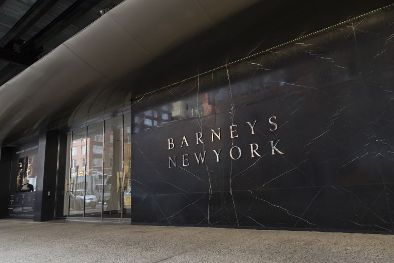 Outside Barneys New York on Seventh Ave, which opened its much beloved women's store on 17th Street in 1986, in New York, March 23, 2016.― Picture by Stefania Curto/The New York Times