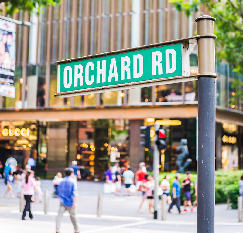 Orchard Road is premium brand central. — Shutterstock pic