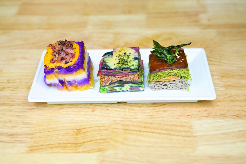 Stacked Food from Food Anatomy at Timbre+. — TODAY pic