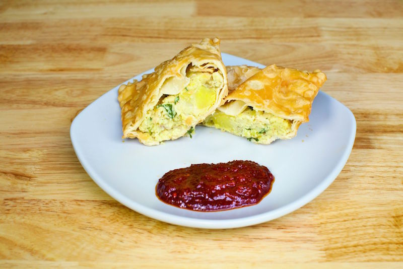 Roti Boyan from Small Bites at Timbre+. — TODAY pic