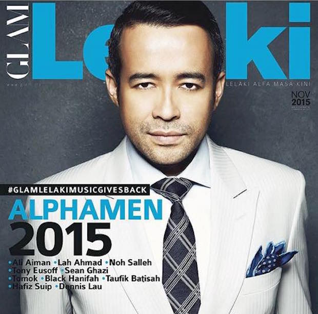Tony Eusoff covers the November 2015 edition of Malaysiau00e2u20acu2122s u00e2u20acu02dcGlam Lelakiu00e2u20acu2122. u00e2u20acu201d Picture via Facebook.com/TonyEusoffn