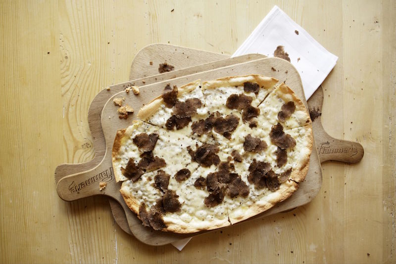 Reto Mathis’ truffle pizza showcases one of his restaurant’s specialities in a more casual offering. — TODAY pic