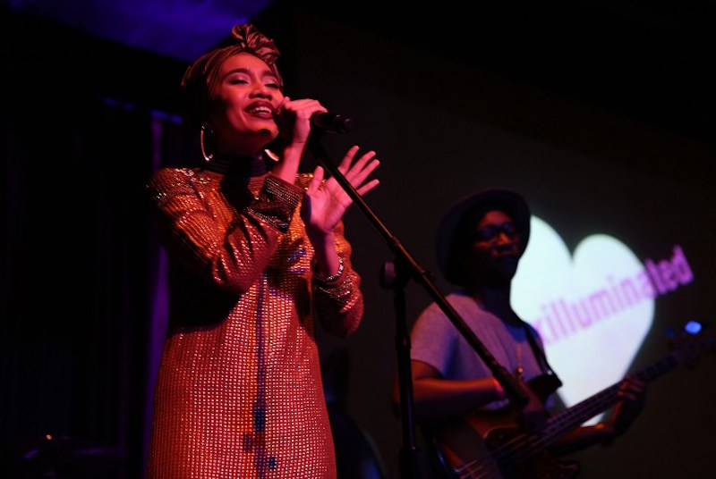 Singer-songwriter Yuna performs during NYX Illuminated 2016 in Los Angeles January 16, 2016. u00e2u20acu201d AFP picn