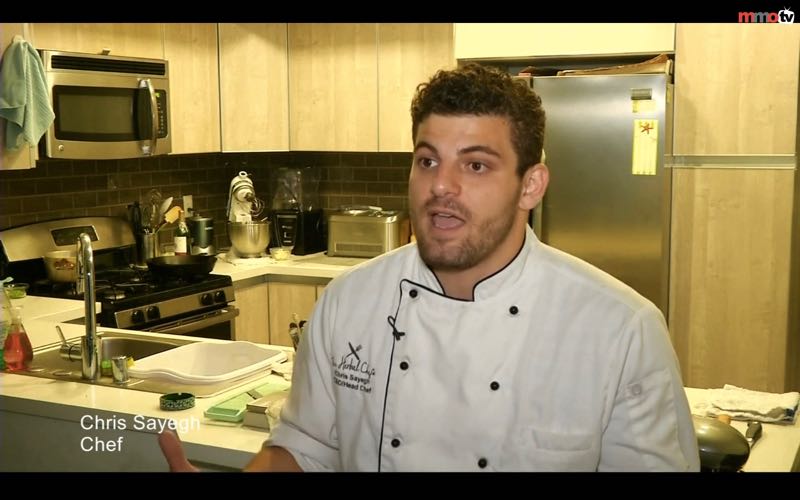 Los Angeles-based chef Chris Sayegh is on a pioneering mission to take haute cuisine to a higher place with his cannabis infused menus.