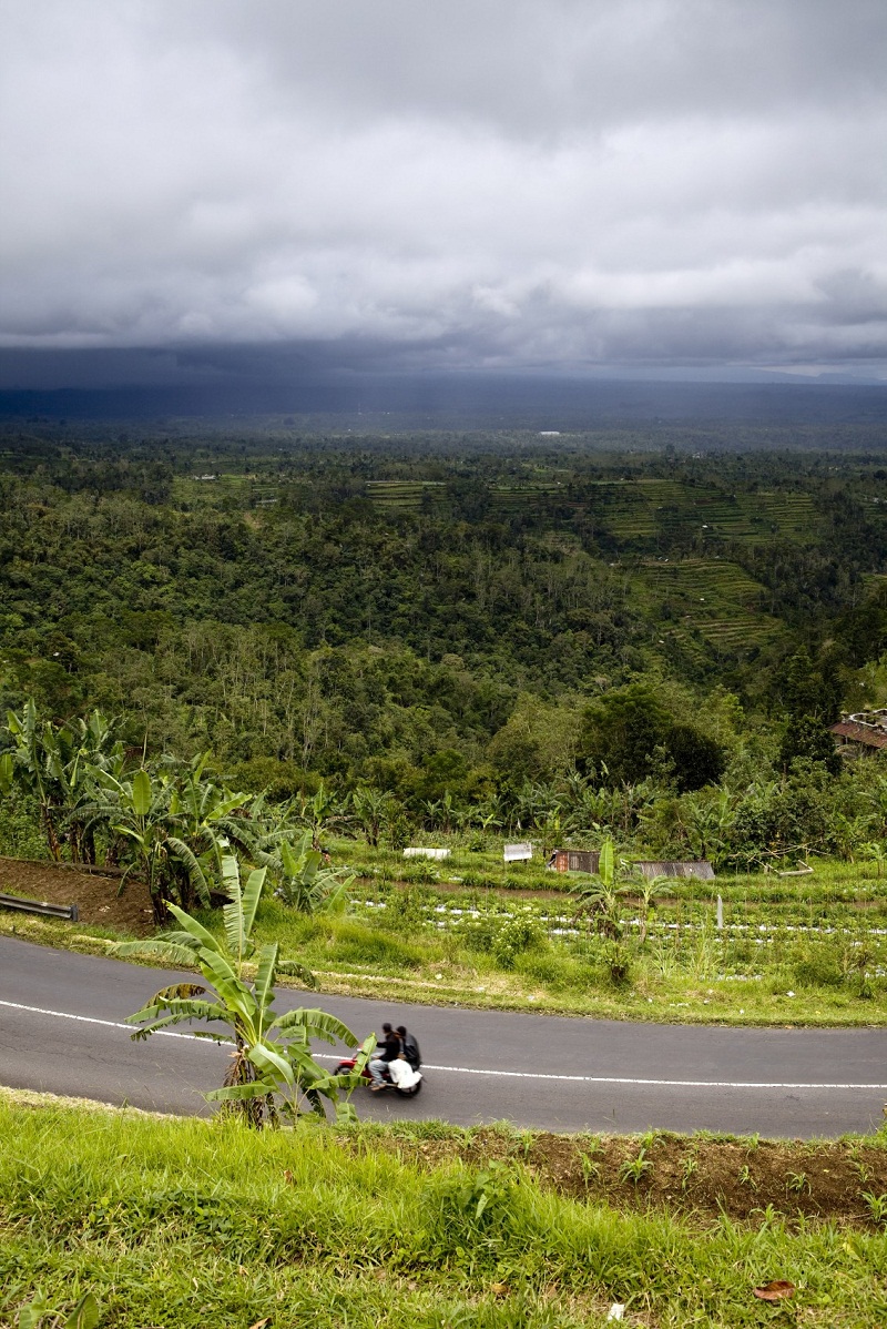 Exploring Indonesia by motorcycle. 