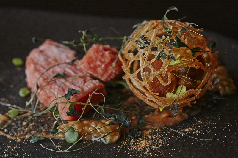 The Tasting Room’s Tomato and Buchu Tumbleweed. — Picture courtesy of The Tasting Room